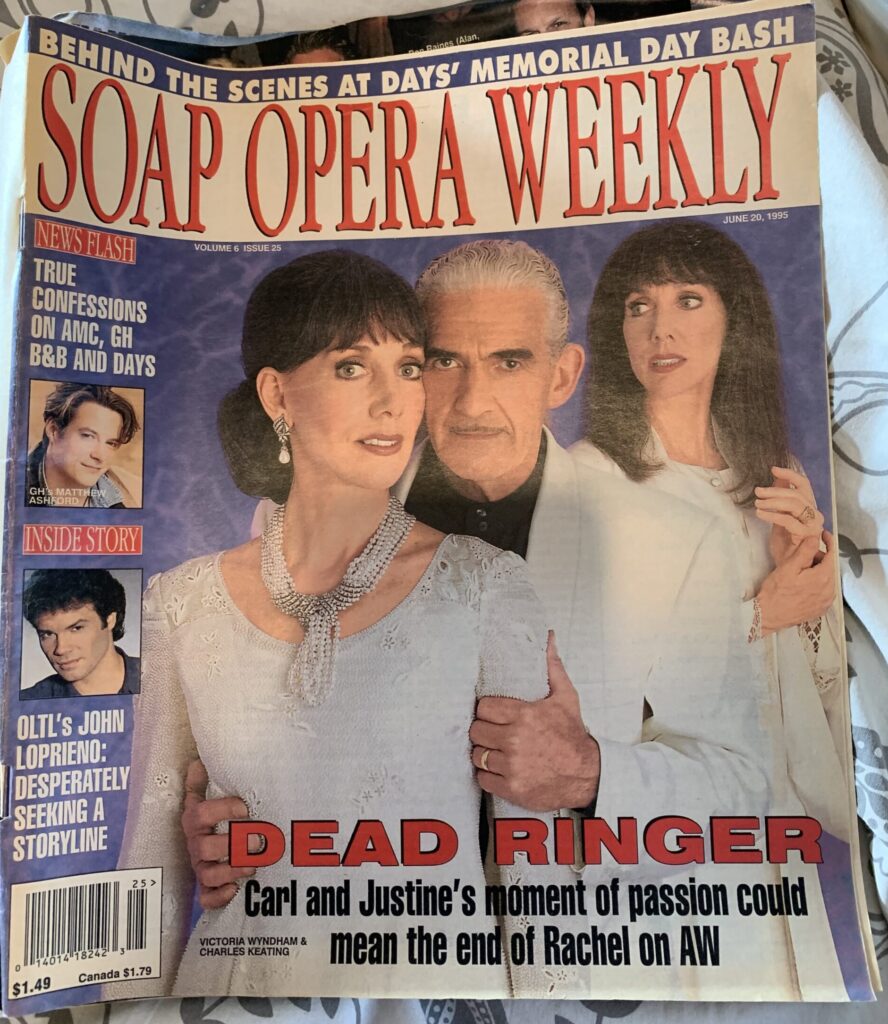 cover of soap opera magazine